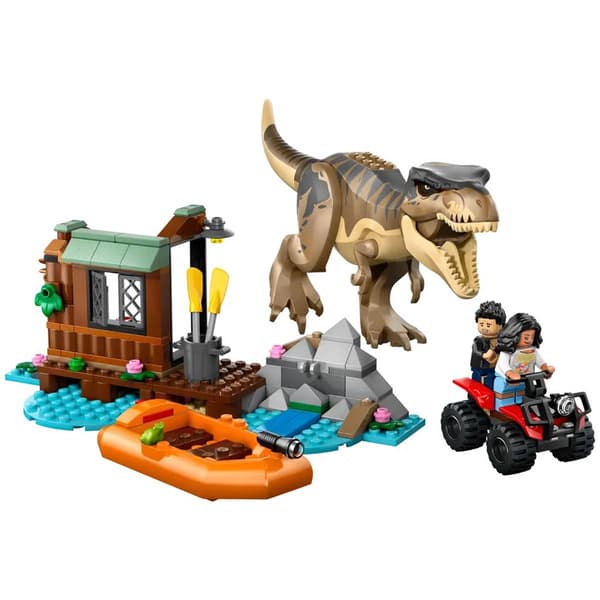 LEGO&#174; Jurassic World T. rex River Escape Building Kit