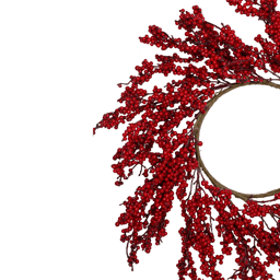 Northlight 28in. Red Berries Artificial Christmas Wreath