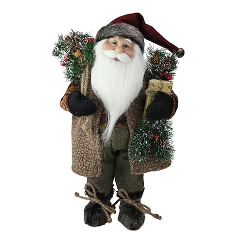 Northlight Seasonal 16in. Country Rustic Standing Santa