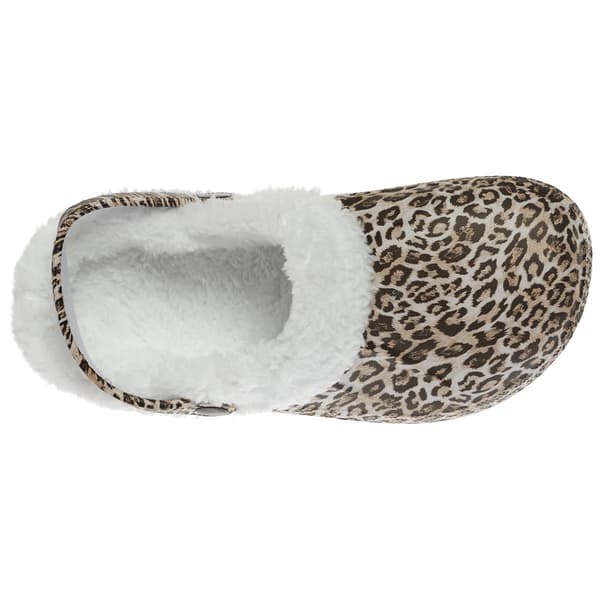 Womens Ella & Joy Animal Lined Clogs
