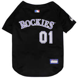 MLB Colorado Rockies Pet Jersey