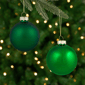 Northlight 40ct. Shiny & Matte Glass Ball Ornaments - image 3
