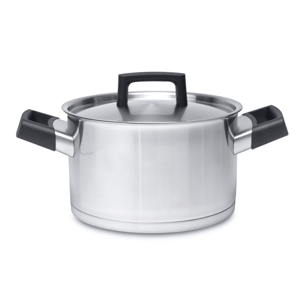 BergHOFF Ron 8in. Stainless Steel 3.1 qt. Covered Dutch Oven