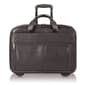Solo Executive Leather Rolling Case - Dark Brown - image 2