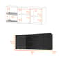 FM FURNITURE Yuma 59in. Wall Cabinet - image 4