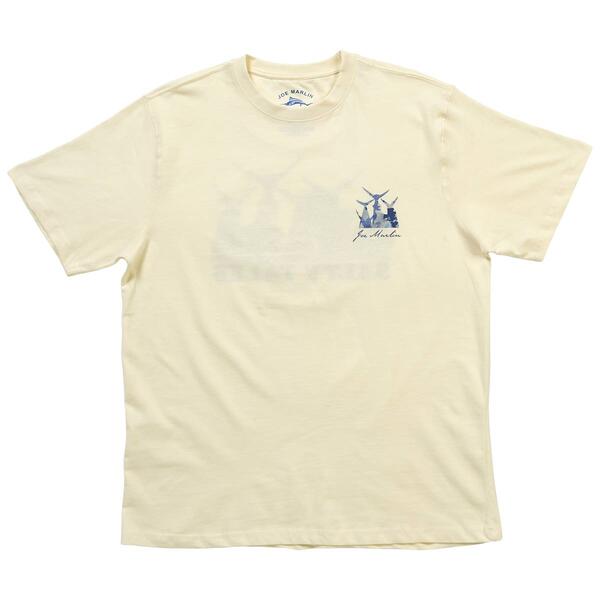 Mens Joe Marlin Salty Tales Fins T-Shirt - image 