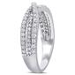 Diamond Classics&#8482; Sterling Silver 1/2ctw. Statement Ring - image 2