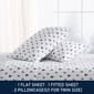 Nautica Holiday Sails Flannel Sheet Set - image 7
