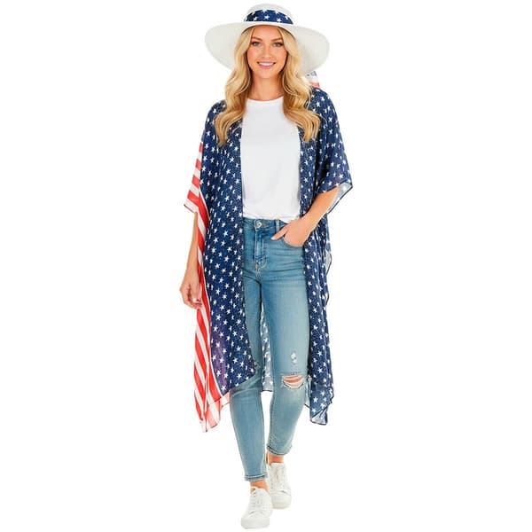 Womens Max Studio 2pc. Stn Kimono Hat Set 68.00
