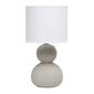 Simple Designs Stone Age Table Lamp w/Drum Shade - image 6