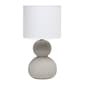 Simple Designs Stone Age Table Lamp w/Drum Shade - image 6