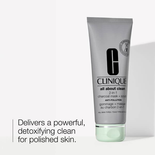 Clinique All About Clean&#8482; 2-in-1 Charcoal Mask Scrub