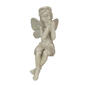 Northlight Seasonal 17in. Sitting Fairy with a Ladybug Statue - image 1
