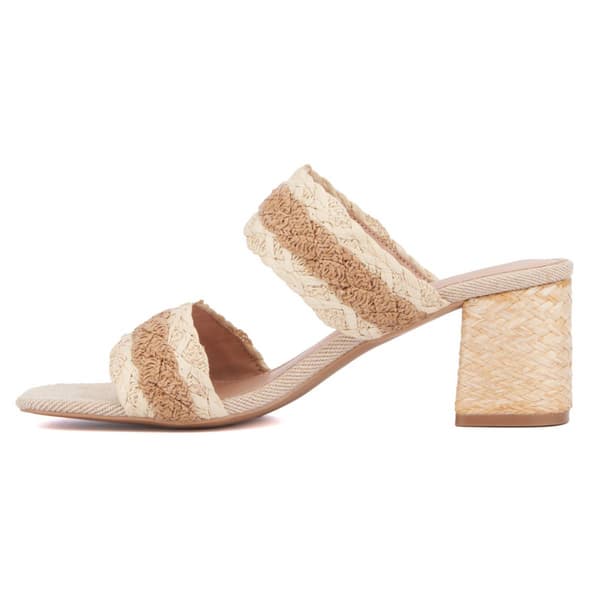 Womens New York & Company Fala Slide Sandals