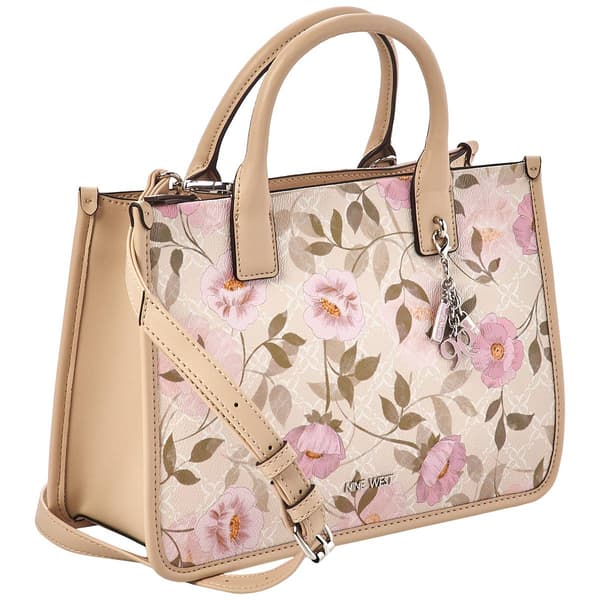 Nine West Emberly Floral Satchel