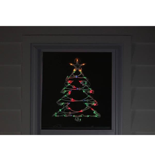 Northlight Seasonal 18in. Pre-Lit Christmas Tree Silhouette