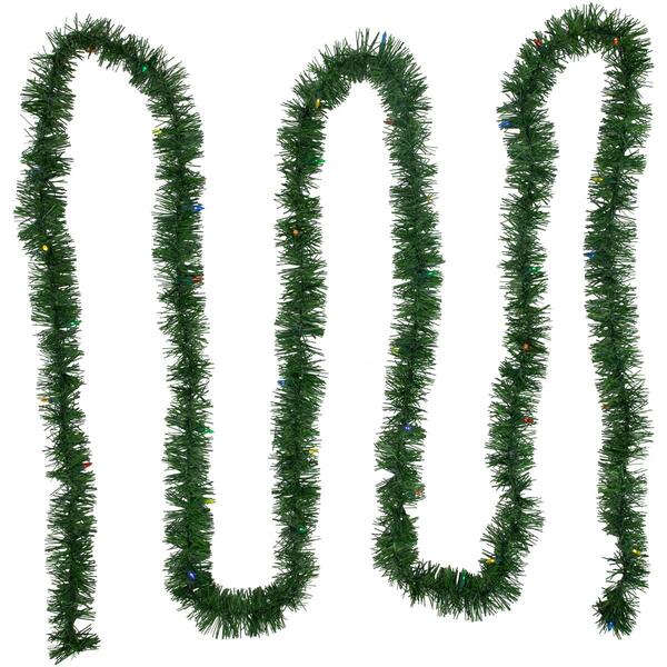 Northlight Seasonal 18ft. Multicolor Lights LED Christmas Garland - image 