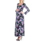 Womens 24/7 Comfort Apparel Paisley Maternity A-Line Dress - image 3