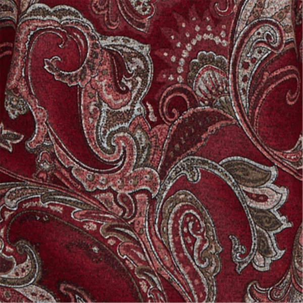 Womens Alfred Dunner Union Square 3/4 Sleeve Paisley Blouse