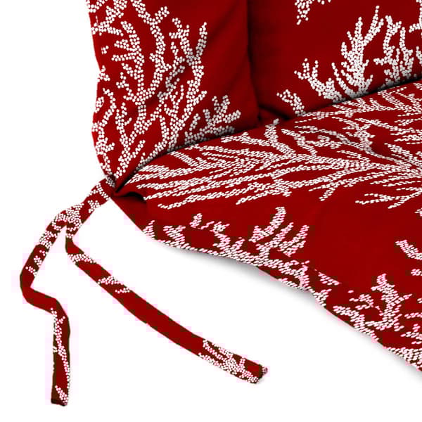 Jordan Manufacturing Seacoral Coastal High Back Chair Cushion