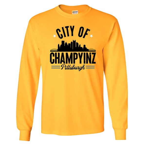 Mens Champyinz Pittsburgh Tailgate Long Sleeve Tee - image 