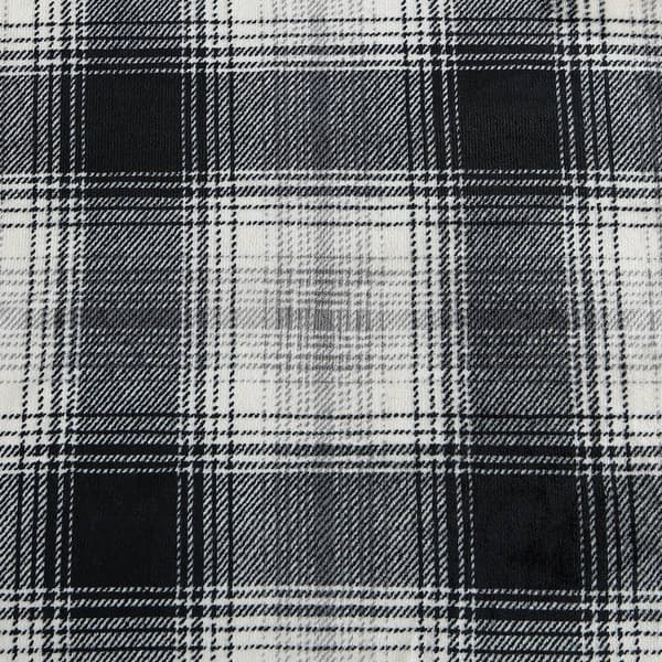 Eddie Bauer Vail Plaid Plush-Fleece Blanket