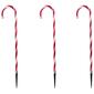 Northlight Seasonal 3pc. White/Red Candy Cane Pathway Markers - image 4
