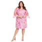 Plus Size R&M Richards Keyhole Neck Ruffle Sleeve A-Line Dress - image 1