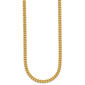 Gold Plated over Sterling Silver Curb Chain Necklace - image 3