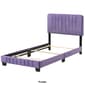 Passion Furniture Lodi Velvet Upholstered Tufted Bed Frame - Twin - image 7