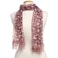 Womens Renshun Floral Flocked Oblong Scarf - image 1