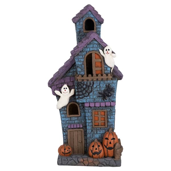 Northlight Seasonal LED Haunted House w/ Ghosts Halloween Decor - image 