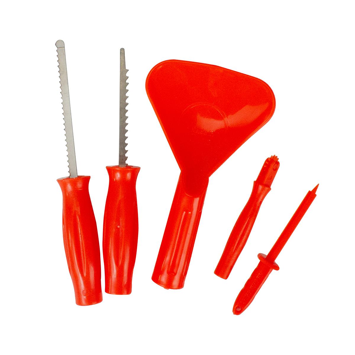 Northlight Seasonal 10.25in. Orange Pumpkin Carving Kit