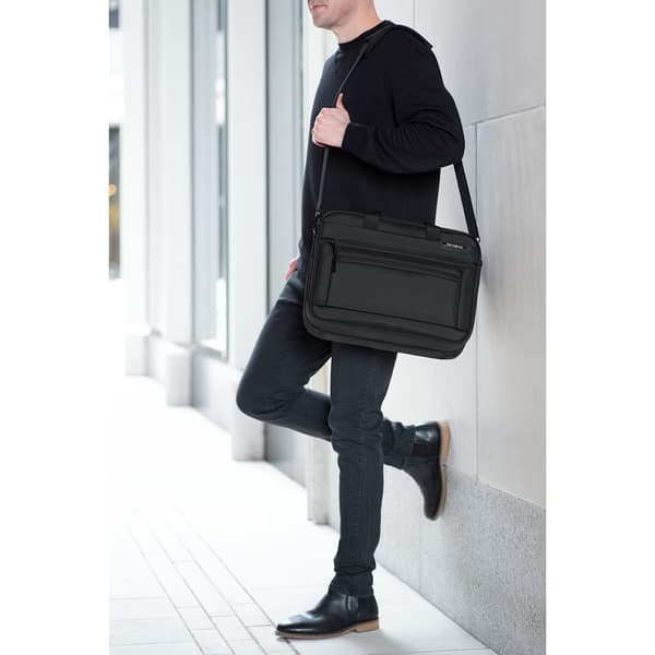 Samsonite Classic 15.6 TSA 2 Compartment Briefcase - Black
