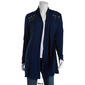 Womens Cure Open Front Cardigan with Grommets - image 4