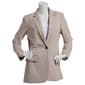 Womens Calvin Klein Long Sleeve One Button Long Textured Blazer - image 1
