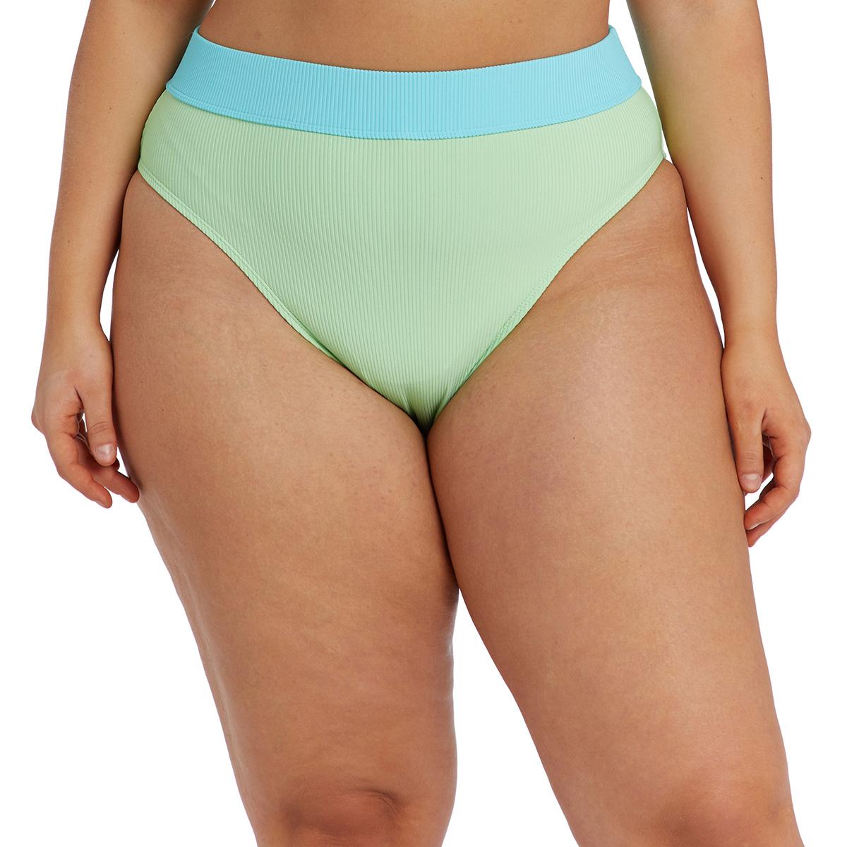 Juniors Plus Cyn & Luca Heidi Brief Bikini Swim Bottoms