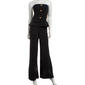 Juniors Madden Girl Strapless Peplum Jumpsuit With Gold Buttons - image 1