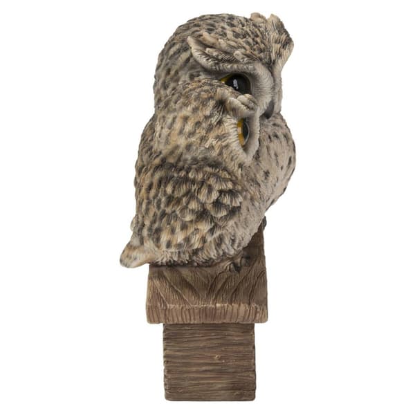 Hi-Line Gift Mother & Baby Owl Welcome Sign Garden Statue