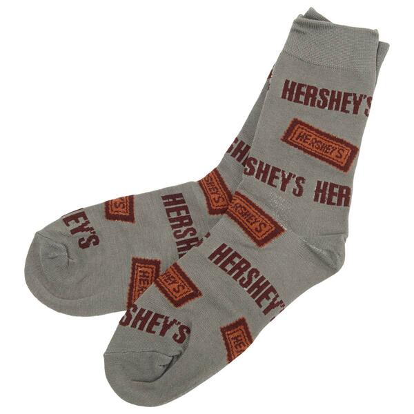Mens Crazy Socks Hershey Crew Socks - image 