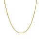 16in. Vermeil Square Snake Chain Necklace - image 1
