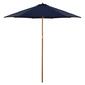 Northlight Seasonal 9ft. Patio Market Umbrella with Wood Pole - image 1