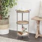 9th & Pike® Grey Metal Industrial Accent Table - image 6