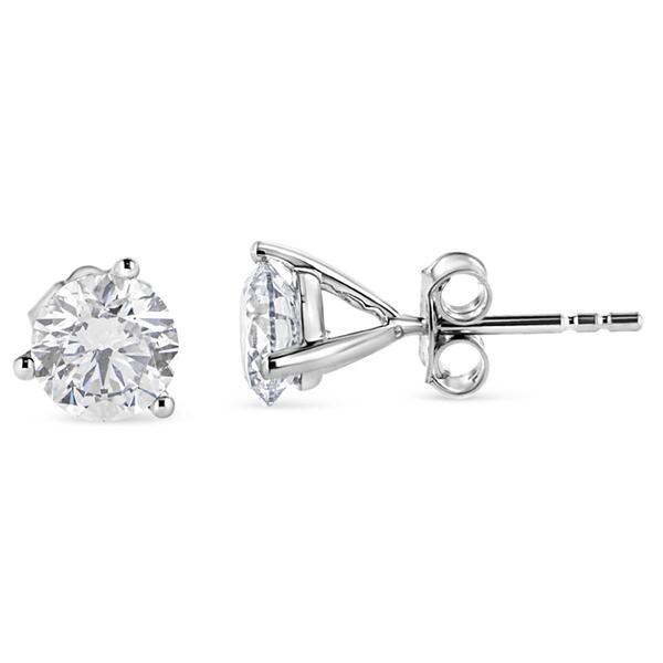 Haus of Brilliance 1/3ctw. Lab Grown Diamond Stud Earrings - image 