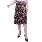 Womens NY Collection Knee Length Floral Skirt - image 1