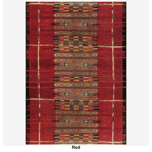 Liora Manne Marina Tribal Stripe Rectangular Large Area Rug