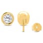 Nova Star&#174; Yellow Gold 1/2ctw. Lab Grown Diamond Stud Earrings - image 2