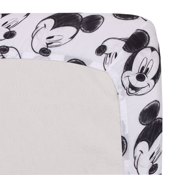 Disney Mickey Mouse Mini Fitted Crib Sheet