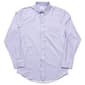 Mens Christian Aujard Fitted Plaid Dress Shirt - Purple Plaid - image 1