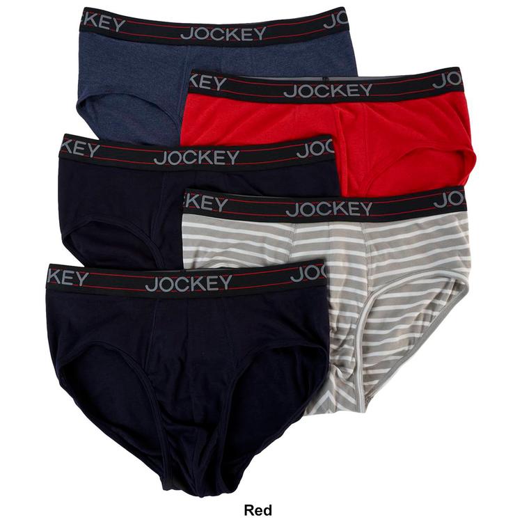 Mens Jockey® 5pk. Lightweight Briefs